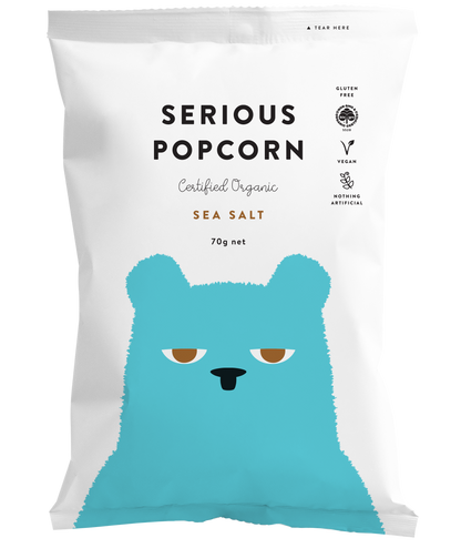 Serious Popcorn (Sea Salt)