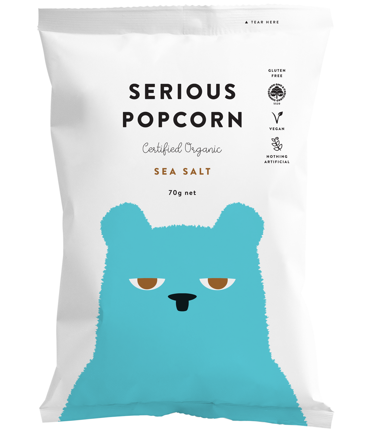 Serious Popcorn (Sea Salt)