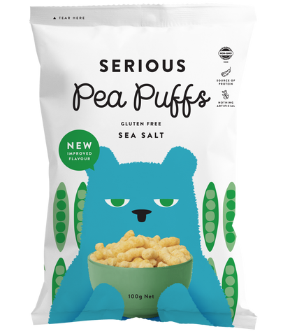 Serious Pea Puffs (Sea Salt)