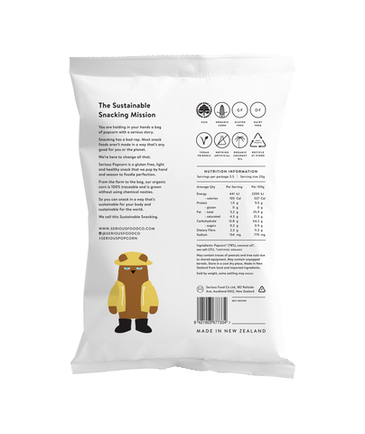 Serious Popcorn (Sea Salt)