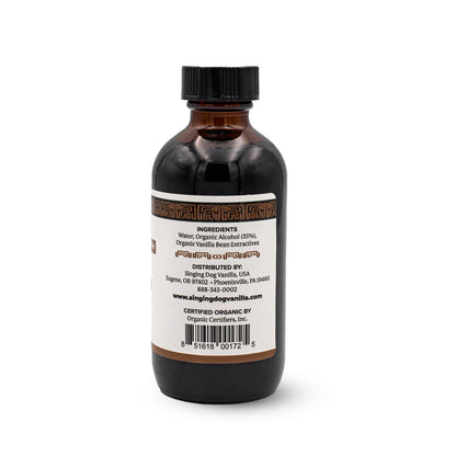 Singing Dog Vanilla Organic Double Strength Pure Vanilla