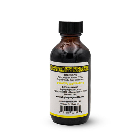 Singing Dog Vanilla Organic Pure Vanilla Extract