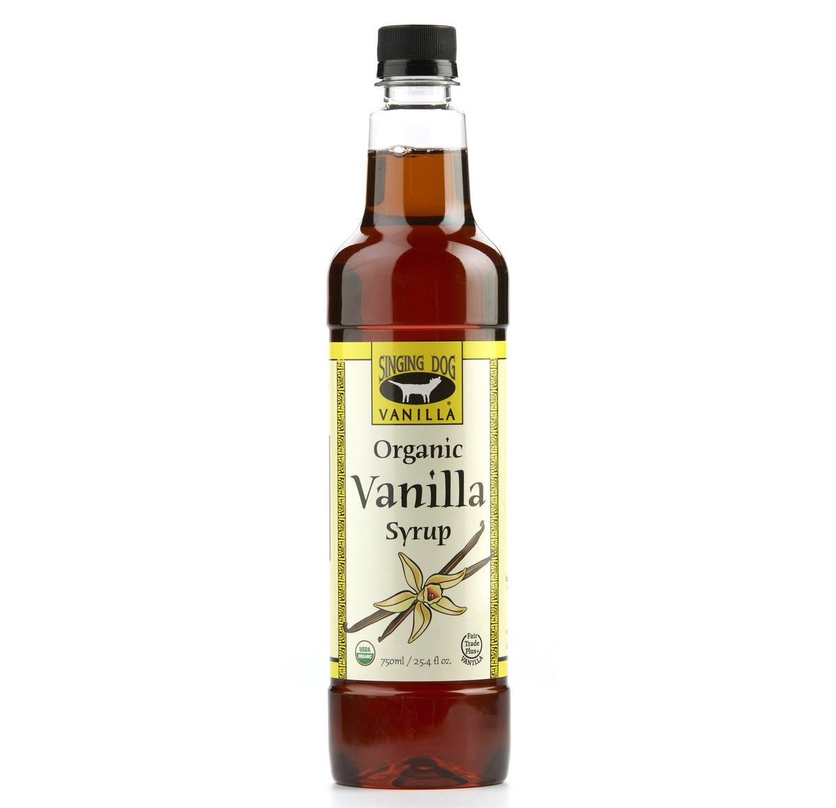 Singing Dog Vanilla Organic Vanilla Syrup