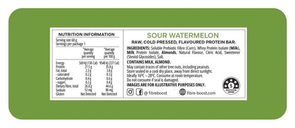 Fibre Boost Sour Watermelon Protein Bar