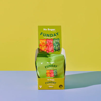 Funday Natural Sweets Gummy Bears Sour Vegan