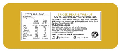 Fibre Boost Spiced Pear & Walnut Protein Bar
