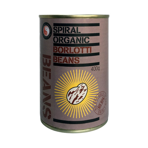 Spiral Foods Borlotti Beans Organic