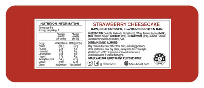 Fibre Boost Strawberry Cheesecake Protein Bar