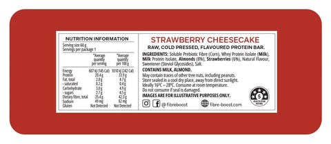 Fibre Boost Strawberry Cheesecake Protein Bar