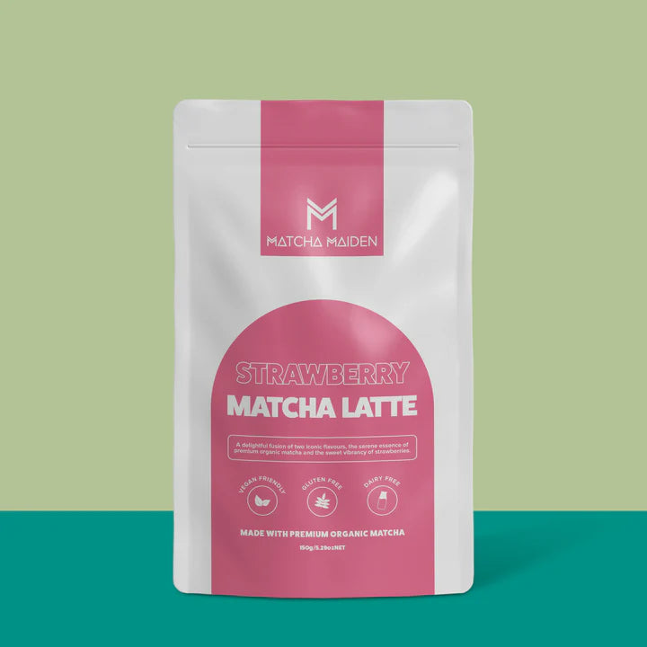 Matcha Maiden Strawberry Matcha Latte