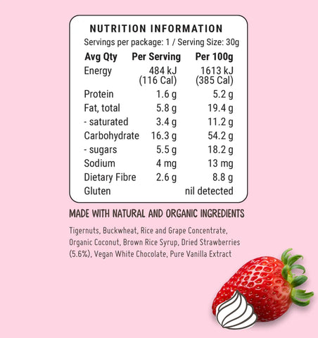 Fod Bods Buddies Bites Strawberry Short