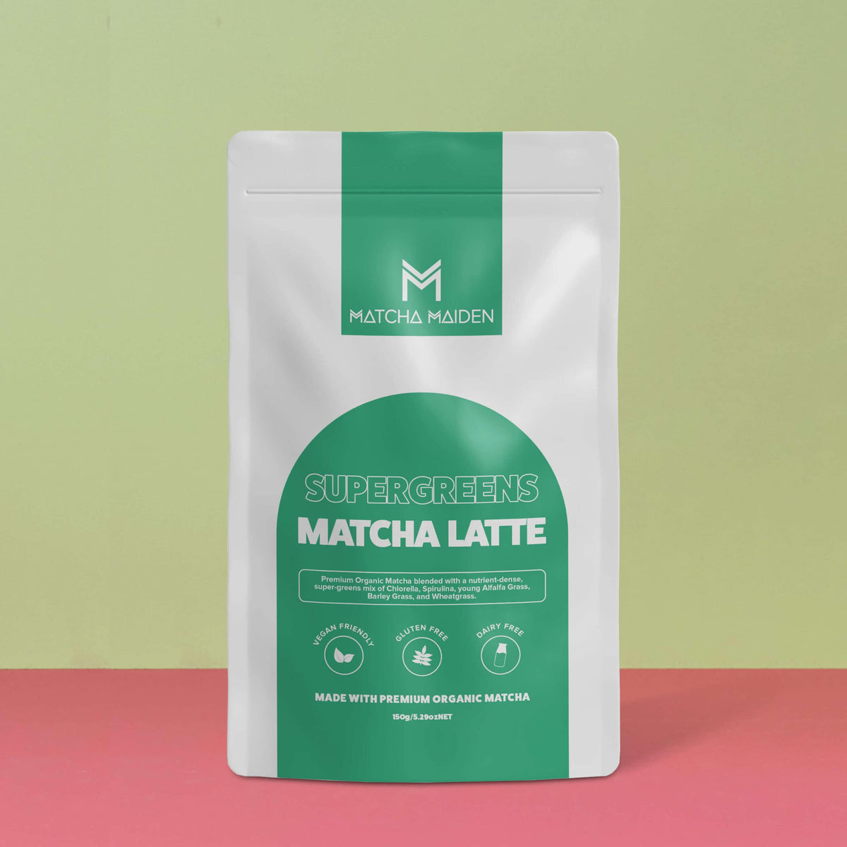 Matcha Maiden Supergreens Matcha Latte