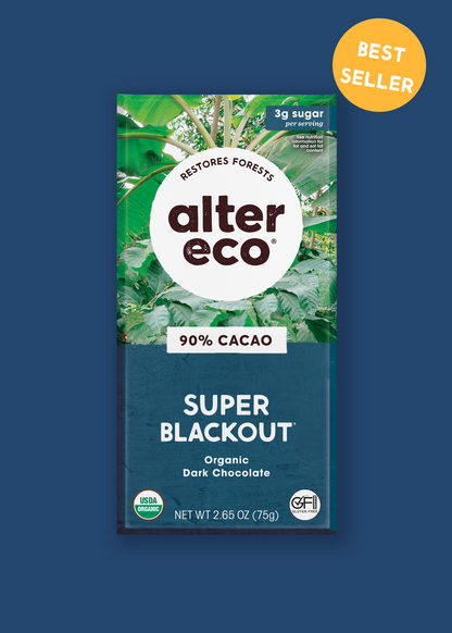 Alter Eco Organic Super Blackout (90%) Chocolate