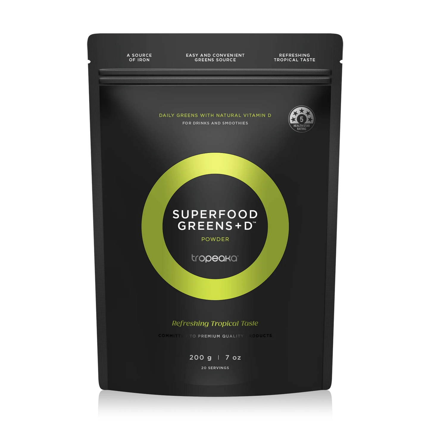 Tropeaka Superfood Greens + D
