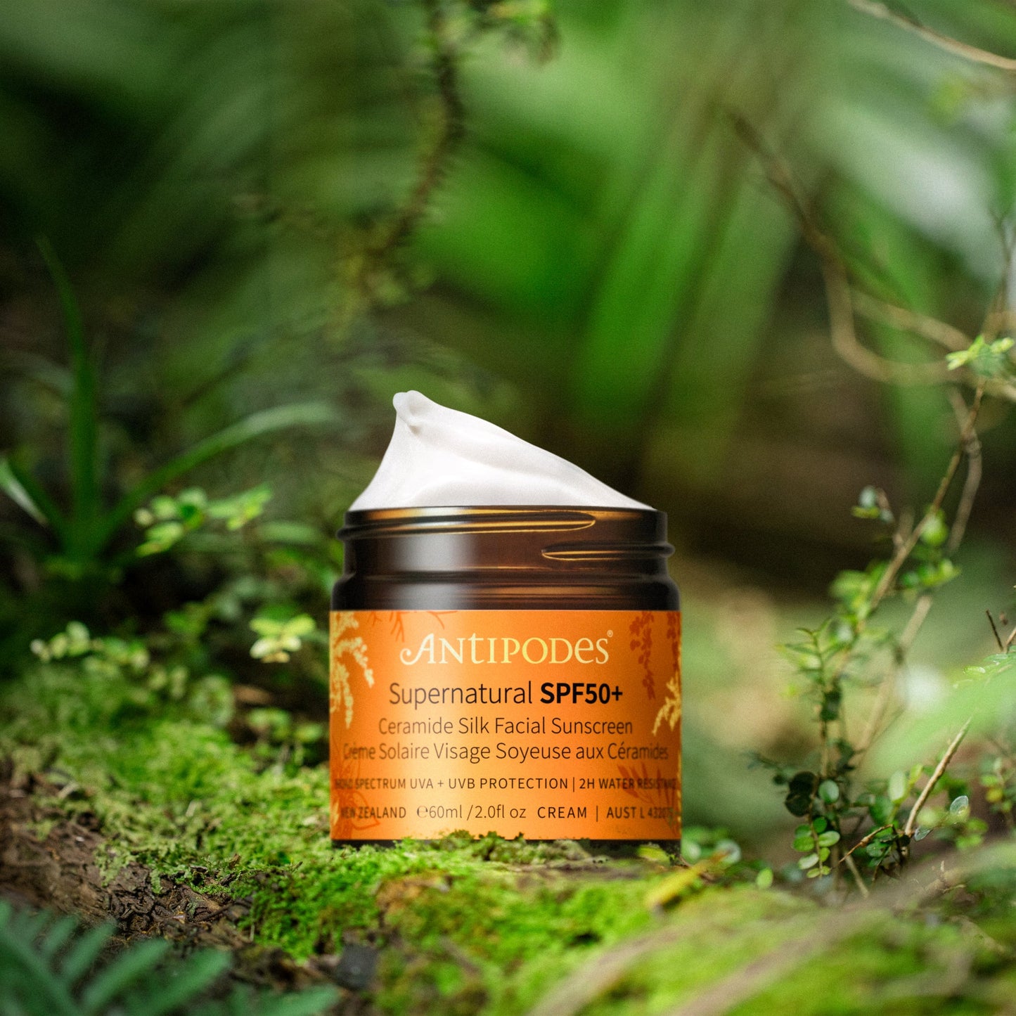 Antipodes Supernatural SPF50+ Ceramide Silk Facial Sunscreen