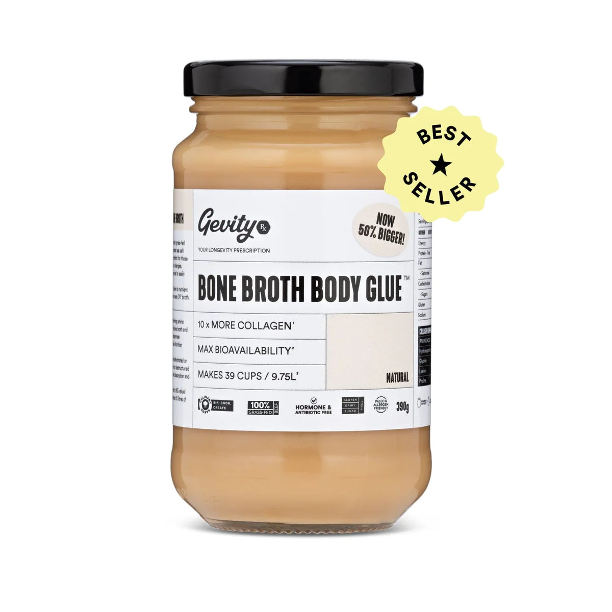 Gevity Rx Bone Broth Body Glue (Natural)