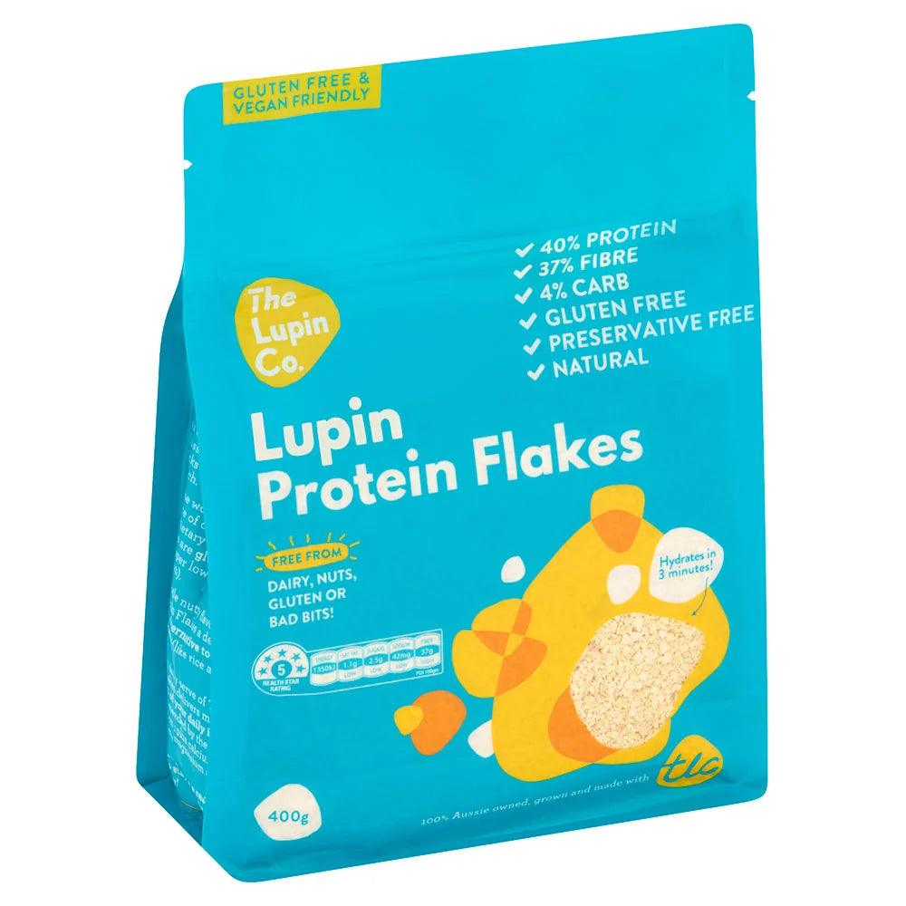 The Lupin Co Lupin Protein Flakes