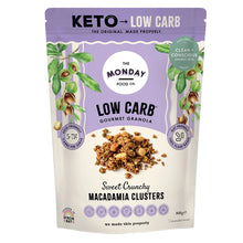 The Monday Food Co. Keto Granola Sweet Crunchy Macadamia Clusters