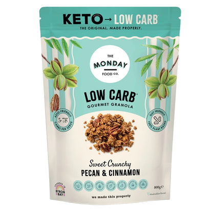 The Monday Food Co. Keto Granola Sweet Cinnamon Pecan
