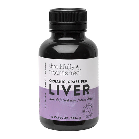 Thankfully Nourished Organic Grass Fed Liver
