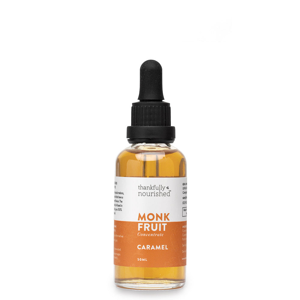 Thankfully Nourished Monk Fruit Concentrate Caramel
