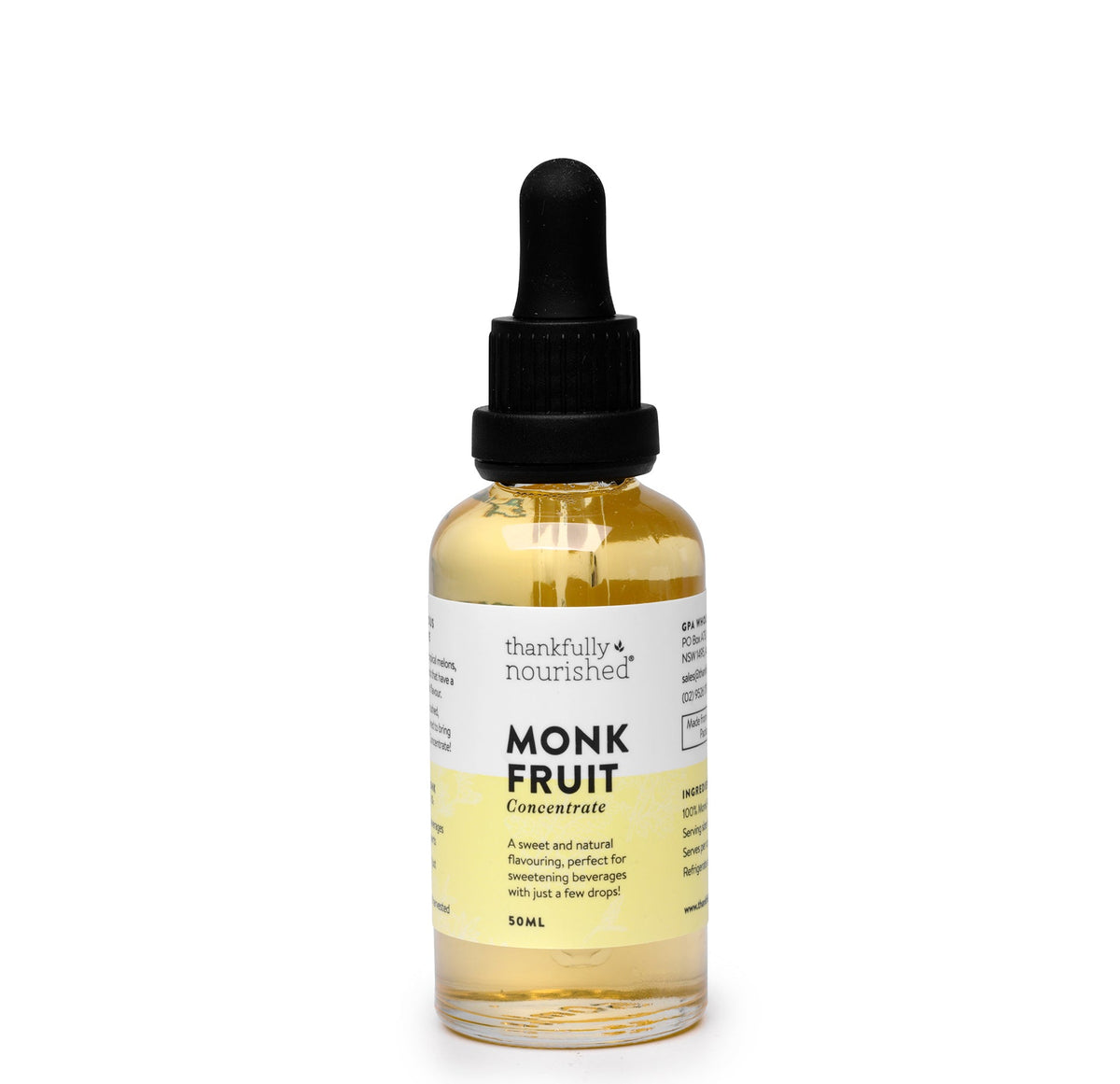 Thankfully Nourished Monk Fruit Concentrate