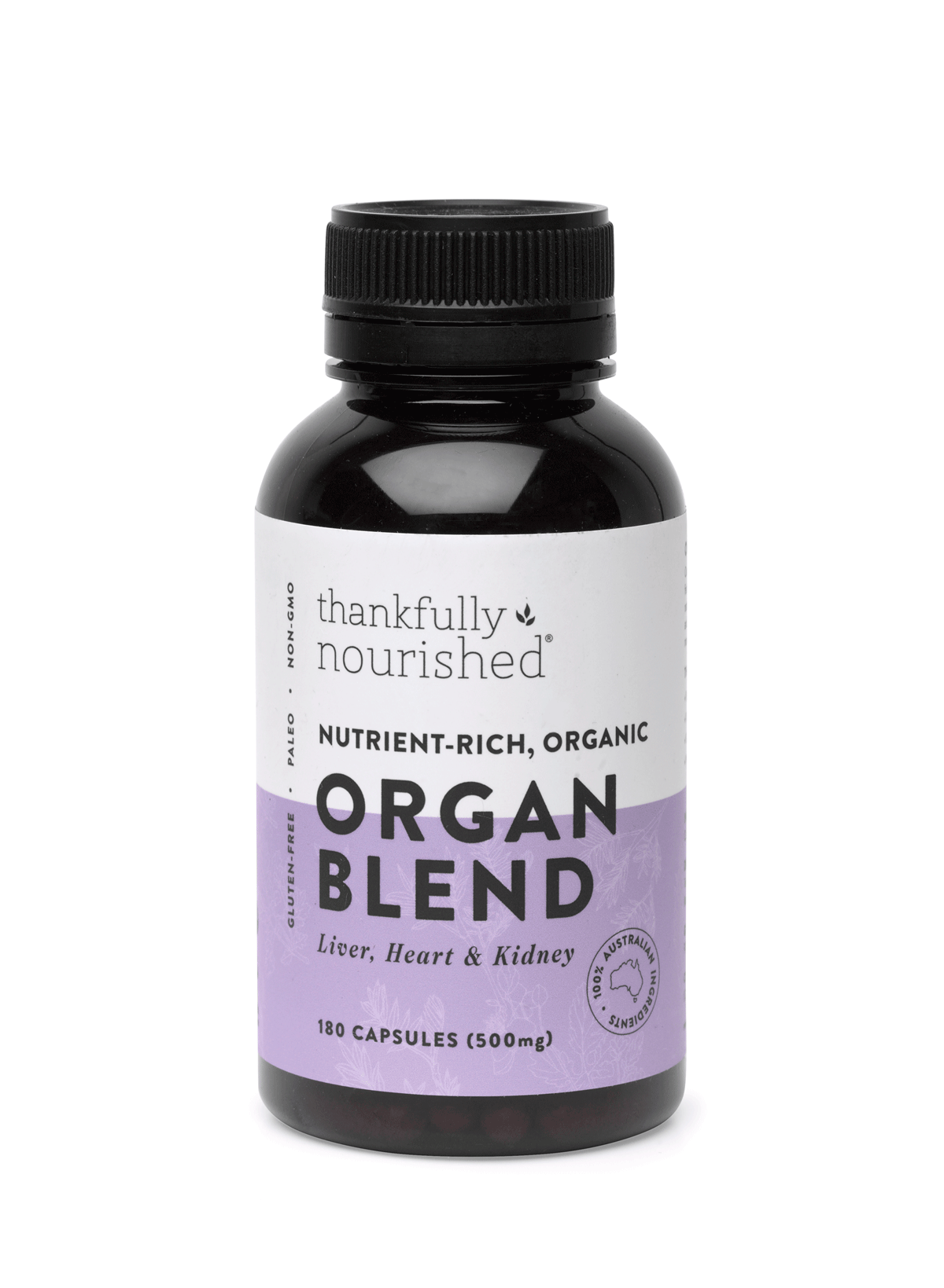 Thankfully Nourished Organic Organ Blend