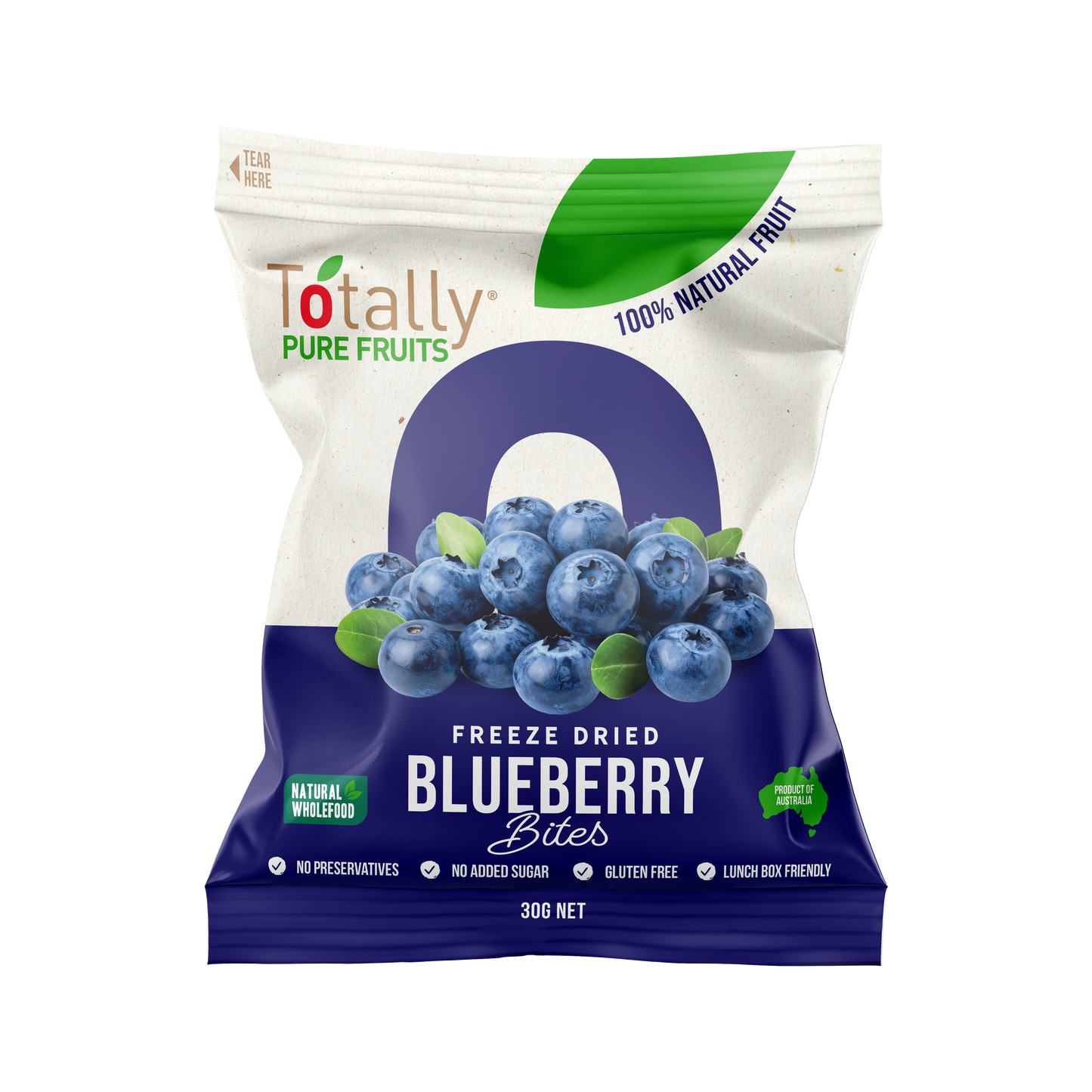 Totally Pure Fruits Freeze Dried Blueberry