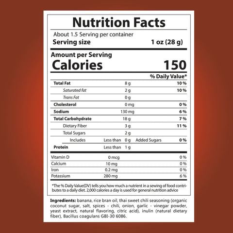 BANANA JOE Banana Chips Thai Sweet Chili