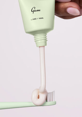 Gem Triple Whitening Toothpaste Apple Mint