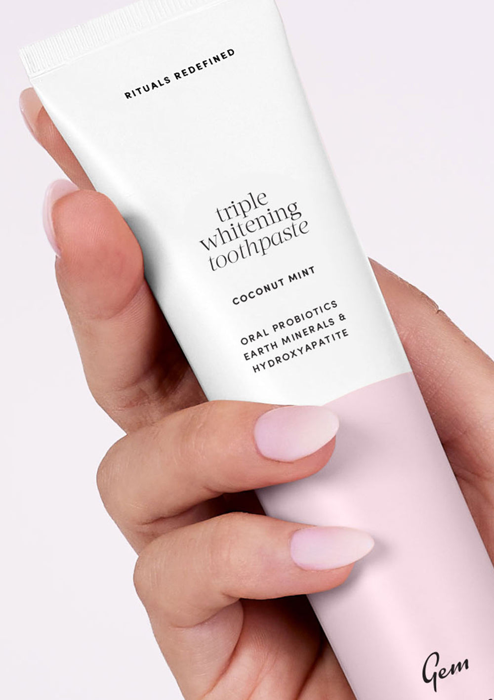 Gem Triple Whitening Toothpaste Coconut Mint