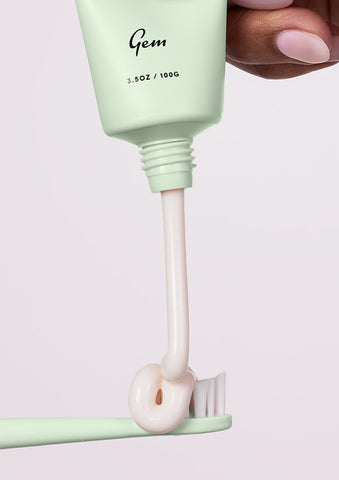Gem Triple Whitening Toothpaste Crisp Mint