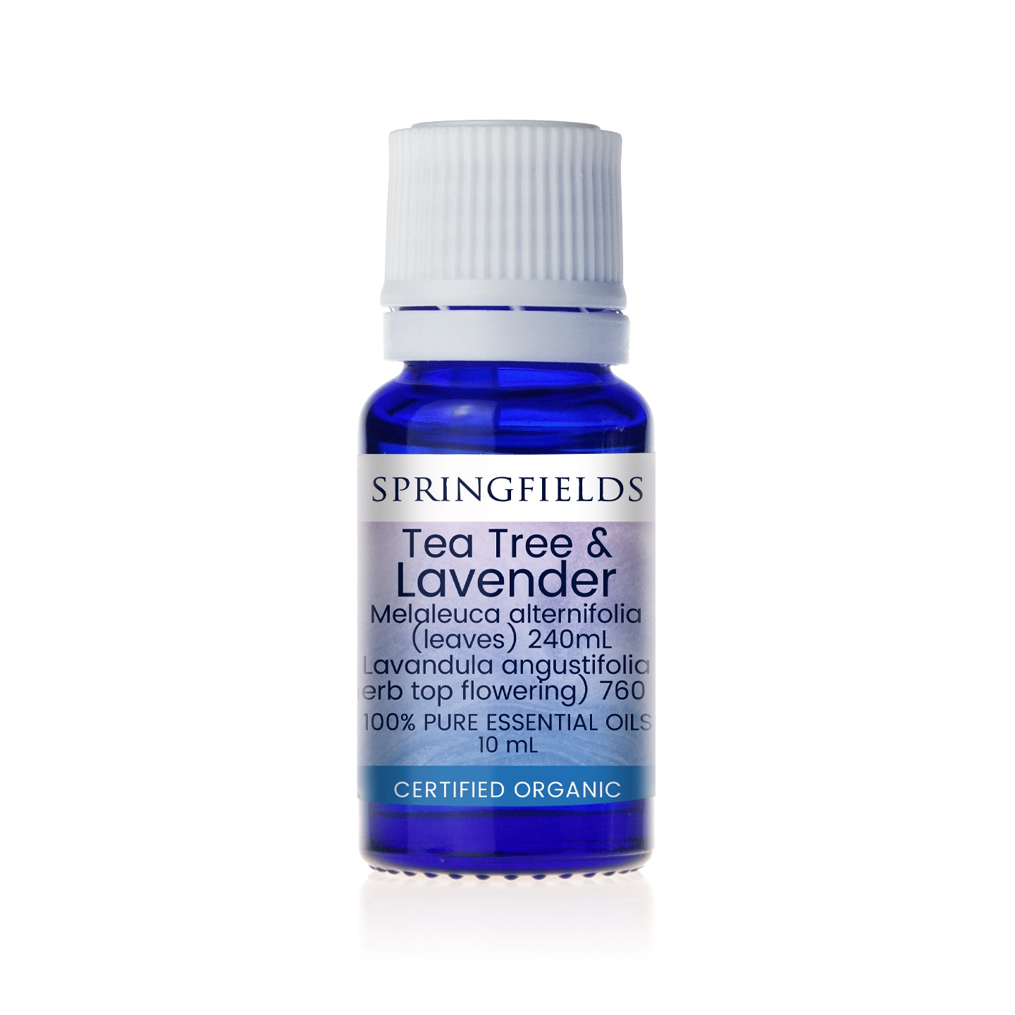 Springfields Essential Oil Tea Tree Lavender Org