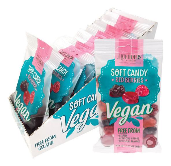 J.Luehders Soft Vegan Candy Red Berries