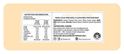 Fibre Boost Vanilla Ice Cream Protein Bar
