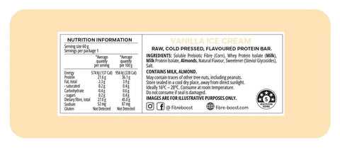 Fibre Boost Vanilla Ice Cream Protein Bar
