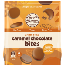 Sweet William Dairy Free Caramel Chocolate Bites
