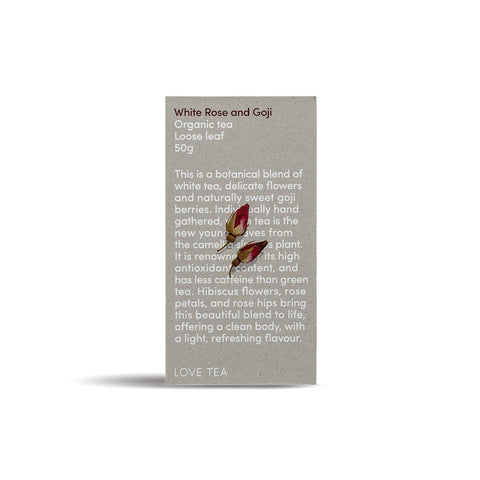 Love Tea White Rose Goji