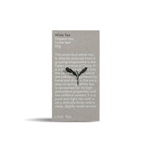 Love Tea White Tea Organic