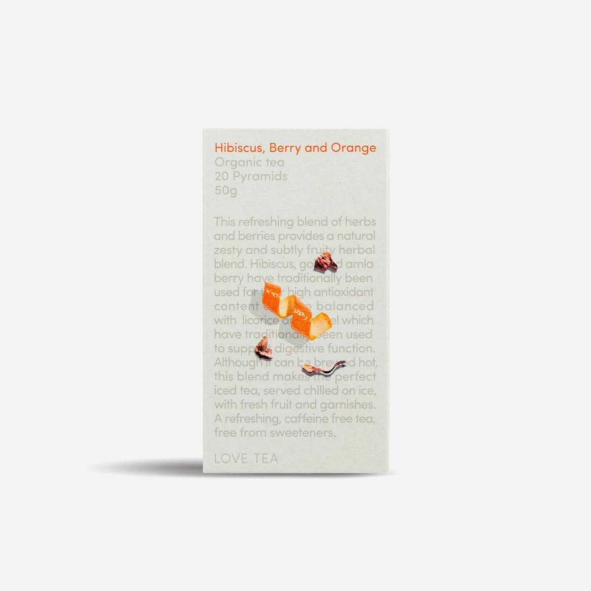 Love Tea Hibiscus Berry and Orange