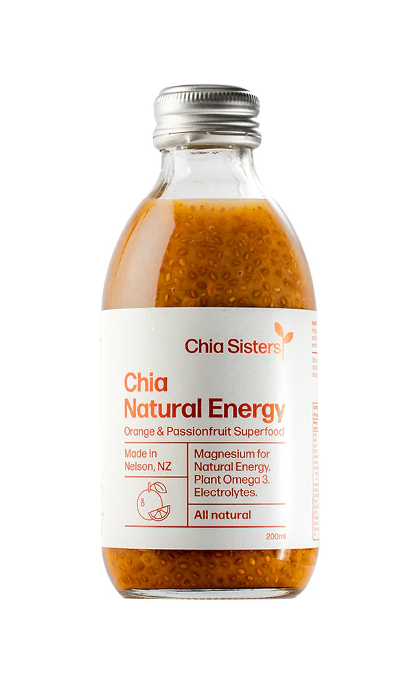 Chia Sisters Natural Energy Orange Passionfruit Superfood