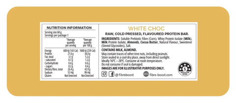 Fibre Boost Coconut White Choc Almond Protein Bar
