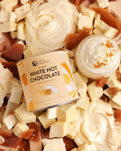 Nutra Organics Collagen White Hot Chocolate