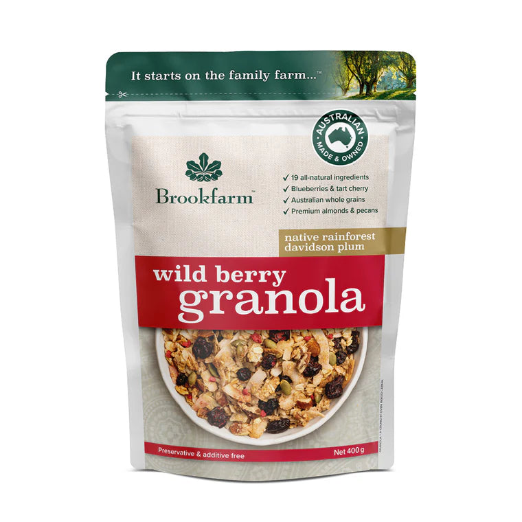 Brookfarm Wild Berry Granola