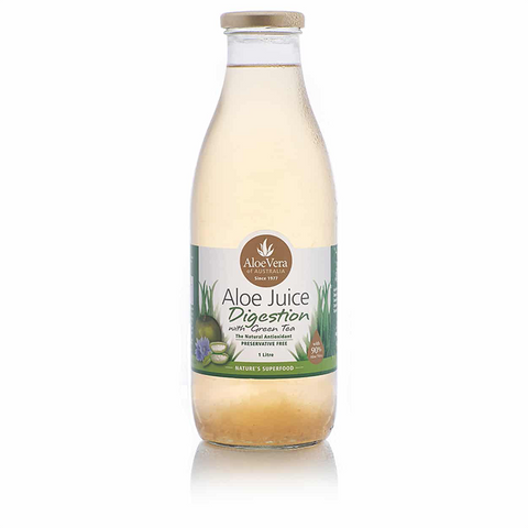 Aloe Vera of Australia Aloe Juice Digestion With Green Tea
