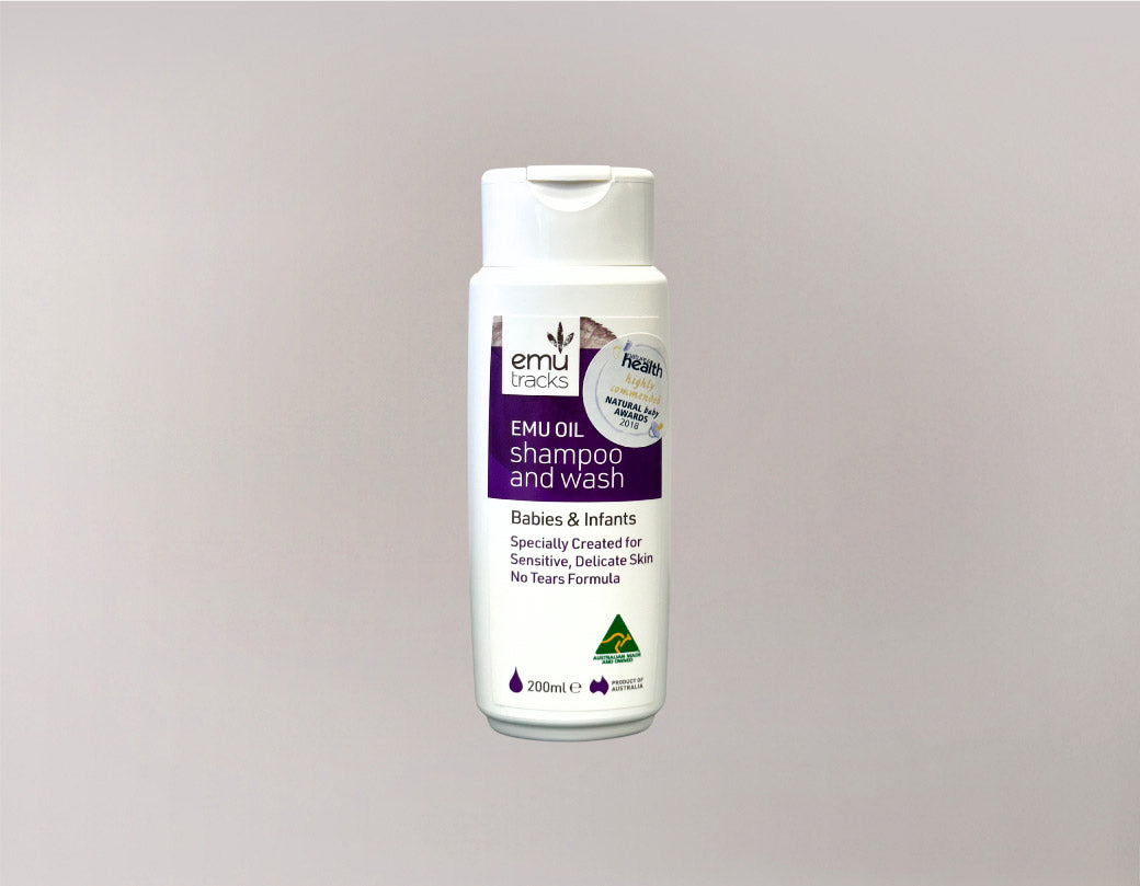 Emu Tracks Emu Oil Baby Shampoo & Wash