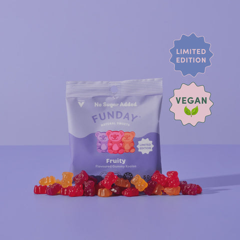 Funday Natural Sweets Fruity Gummy Koalas