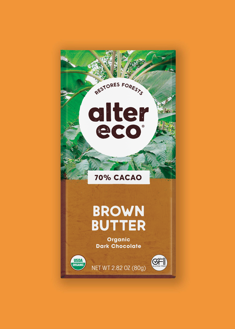 Alter Eco Organic Brown Butter (70%) Chocolate