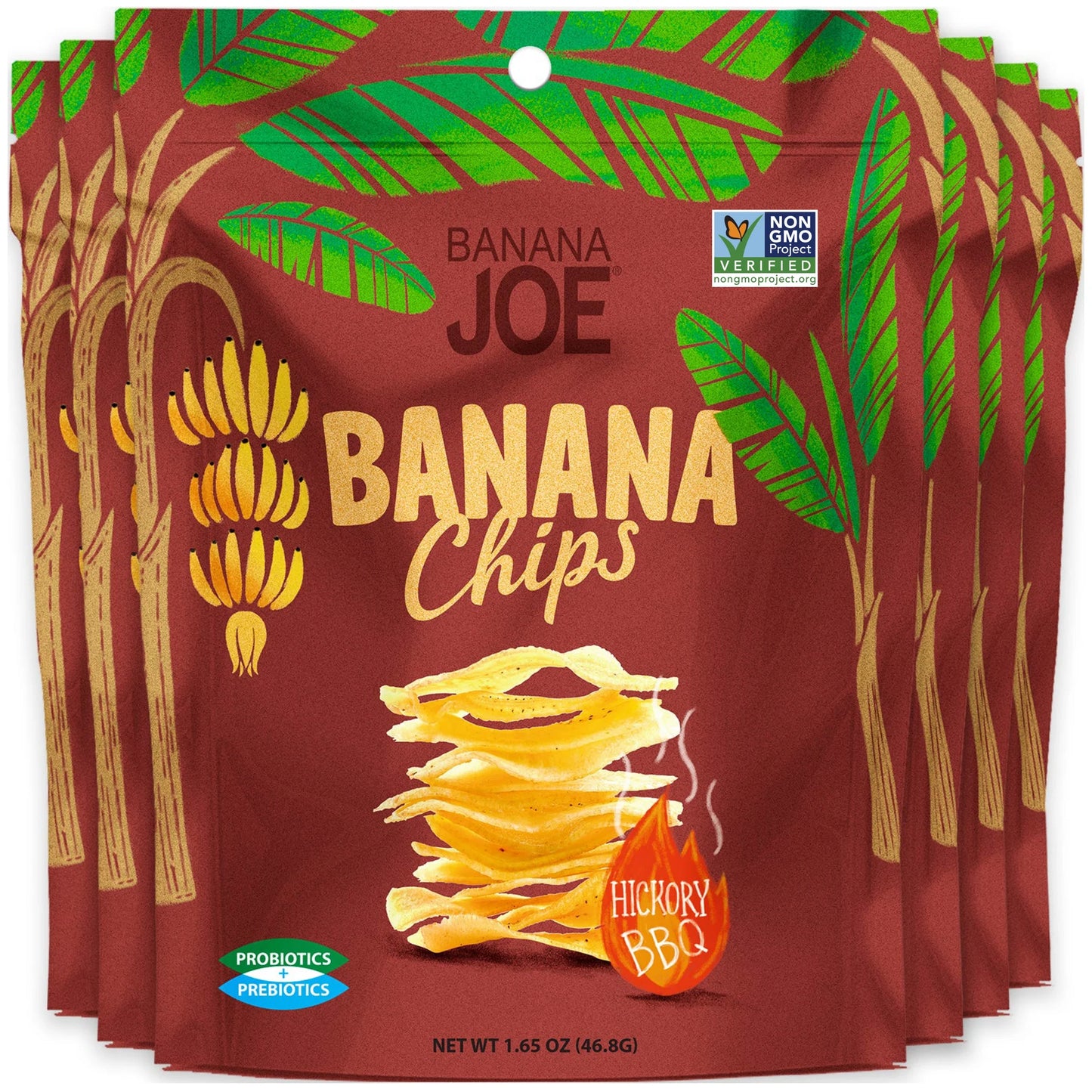 BANANA JOE Banana Chips Hickory BBQ