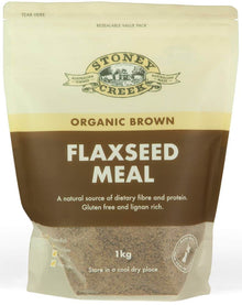 Stoney Creek Brown Flaxseed Meal Organic
